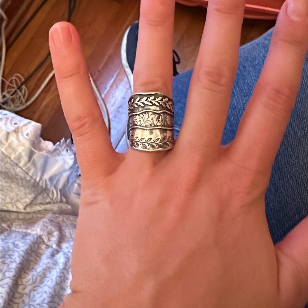 Sterling silver ring - Picture 4 of 4